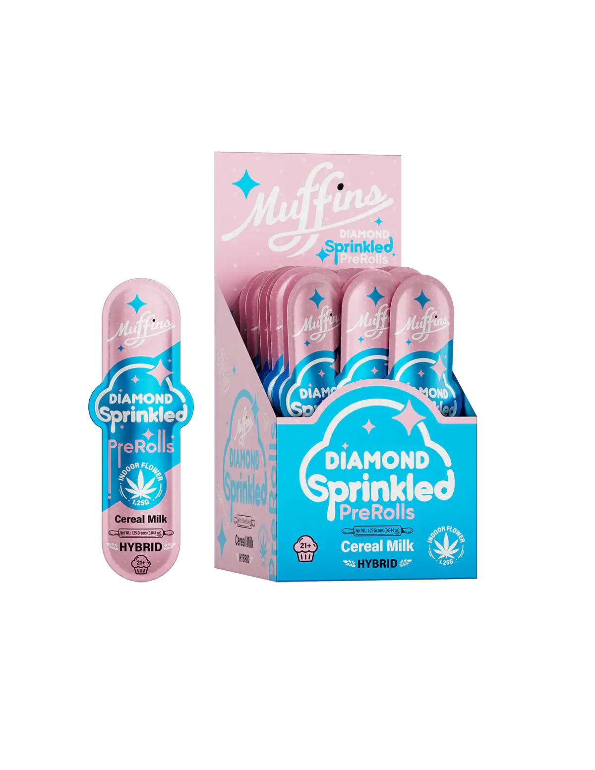 Muffins Diamond Sprinkled THCP Pre Rolls