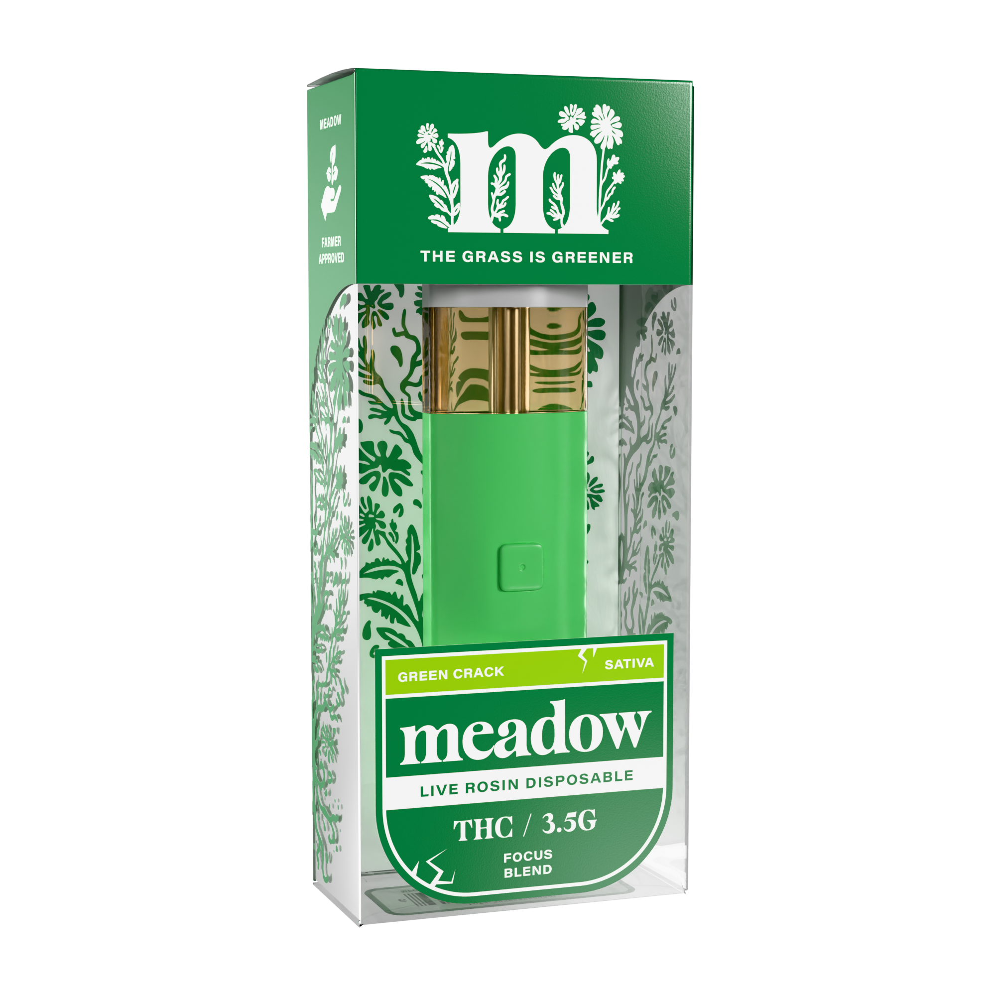 Meadow 3.5g Live Rosin Disposable